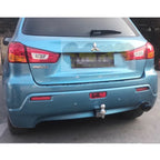 For Mitsubishi ASX Trailer Steel Rear Bumper Parts Car Tow bar Towing Hook Vehicle Trailer Hitch Accessories Caravan Coupling 5