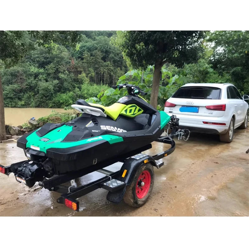 For Audi Q5 Suv Trailer Steel Rear Bumper Parts Car Tow bar Towing Hook Vehicle Trailer Hitch Accessories Coupling Caravan 6