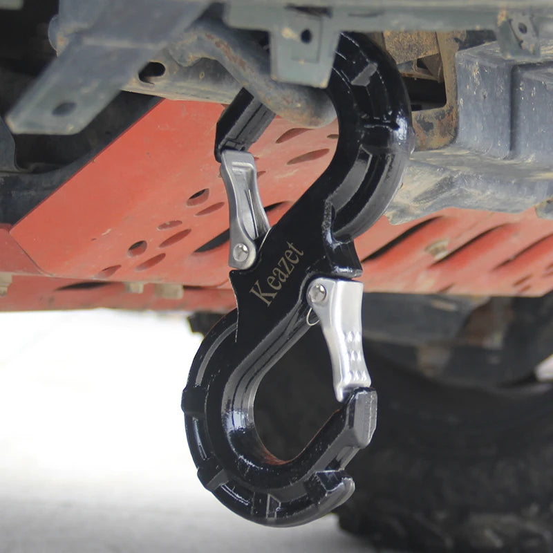 Car Trailer Hitch Solid Forged S-shaped Tow Hook Towing Device 4x4 off Road Refit Accessories Pintle Hook Emergency Rescue Parts 5