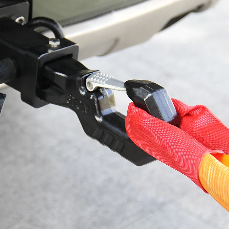 New Heavy Duty Steel Forged 8Ton 2inch Off-Road Rescue Trailer Hitch Refit Part Tow Hook Trailers Arm Car Accessories 6