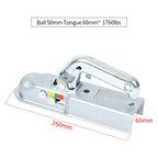 High Quality 50mm Ball Trailer Tow Hook Cover Catenate RV Parts Off-RoadTrailer Hitch Camp Trailer Car Accessories 4