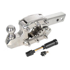 Stainless Steel Adjustable 5X5 CM Quick Insertion Square Tube Arm Trailer Hitch Off--road Refit Parts Tow Hook Car Accessories 1