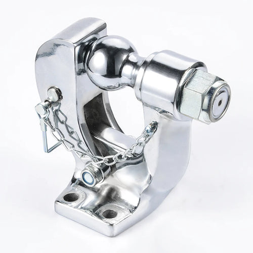 8Ton Electroplated Steel Trailer Hitch and 85x45mm Hole Pintle Tow Hook Parts High Quality Trailer Ball Accessories 2