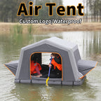 Inflatable Camping Tent Outdoor Waterproof Glamping Air Tent Fast Setup Floating Tent Custom Logo Trailer Hitch Car Accessories 1