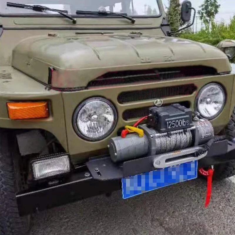For Before 2022 BJ212 Sniper Winch Mounting Rack Holder Frame Parts Steel Winch Tray Bracket Trailer Hitch Car Accessories 6