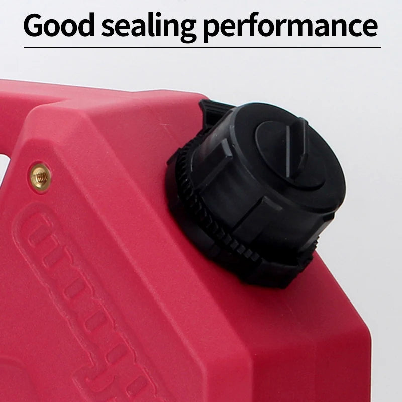 1.8 Gallon Square PE Outdoor Offroad Oil Bucket 6.8L Portable Emergency Oil Can Water Tank Overlanding Camping Car Accessories 6