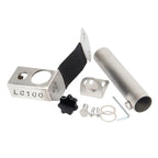 New CNC Stainless Steel Flagpole Antenna Bracket Mount Holder for LC100 Trailer Parts Accessories Retrofit/Upgrade 2