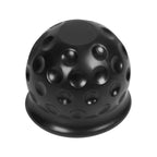 ABS 50mm 2inch Rubber Trailer Ball Head Cover Trailer Ball Head protection Cover Trailer Ball Cover Parts Trailer Hitch Tow Hook 4