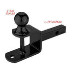 Car Tow Hook Accessories 1-1/4-inch ATV/UTV Single Ball Head Beach Bike Small Solid Trailer Arm Trailer Hitch Refit Parts 2