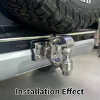 Tank500 Steel Trailer Hitch with Tow Ball Towing Hook for Rear Bumper Original Car Hole Distance Camp Trailer Car Accessories 2