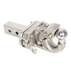 New Fits Prado Stainless Steel Towing Hook Trailer Hitch Coupler 2inch Receiver 10000LBS Load Capacity Camp Trailer Car 2