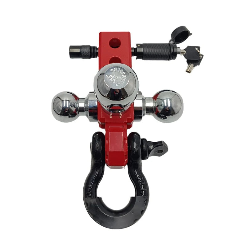 New Factory Direct Sale High Quality Aluminum Alloy Steel Tri Tow Ball 2inch Receiver Trailer Hitch Arm Shackle Hook 2