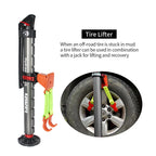 Max Lifting Heigt 1065mm Load 4429LBS Hydraulic Jack Monkey Climbing Rod Manual Jack Trailer Hitch Camp Trailer Accessories 6