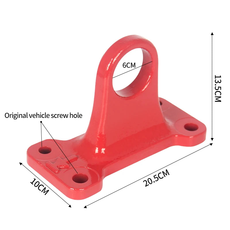 Land Rover Defender of High Carbon Steel Tow Ring for Trailer Hitch Steel Off-road Refit Parts Tow Hook Car Accessories 3