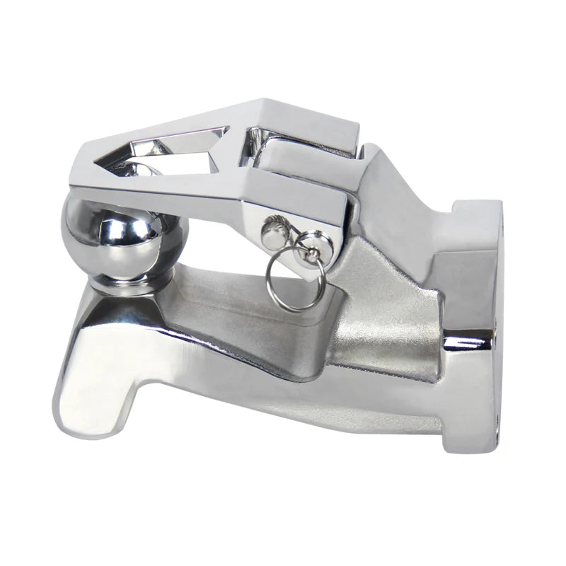2-Inch Trailer Hitch Car Trailer New Type Steel Tow Hook 5x5cm Removable Connector 5x5cm Hitch Ball Car Accessories 2