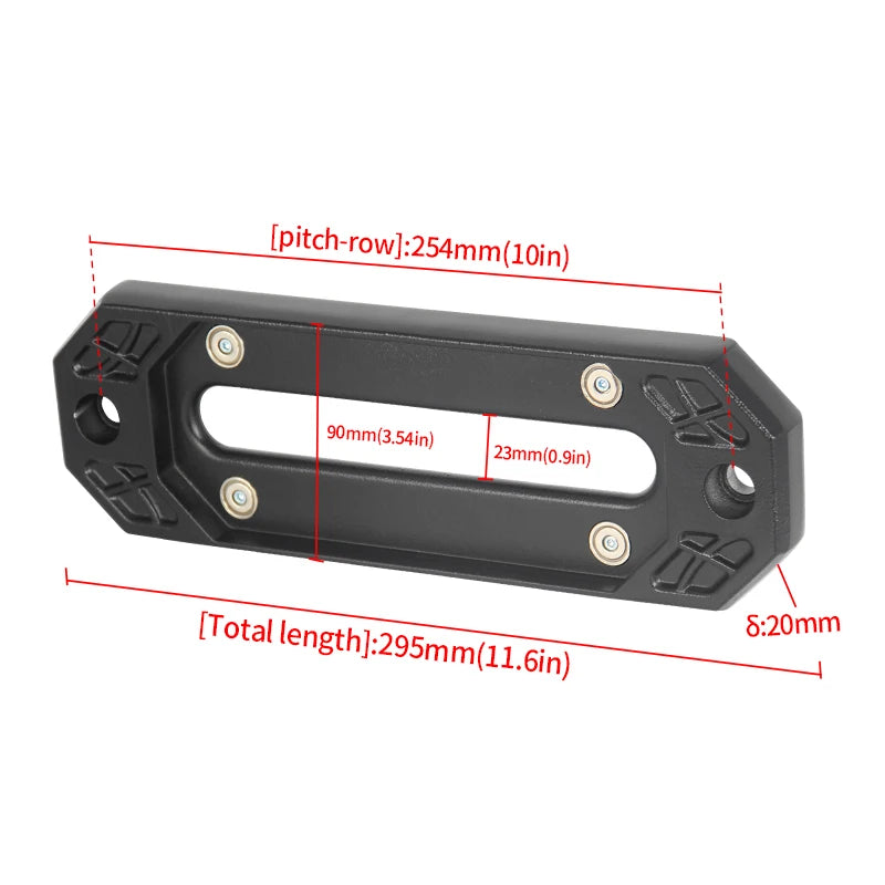 15000LBS Forging With Magnetic Attraction Winch Fairlead for Off-road Vehicle Winch Guide 2