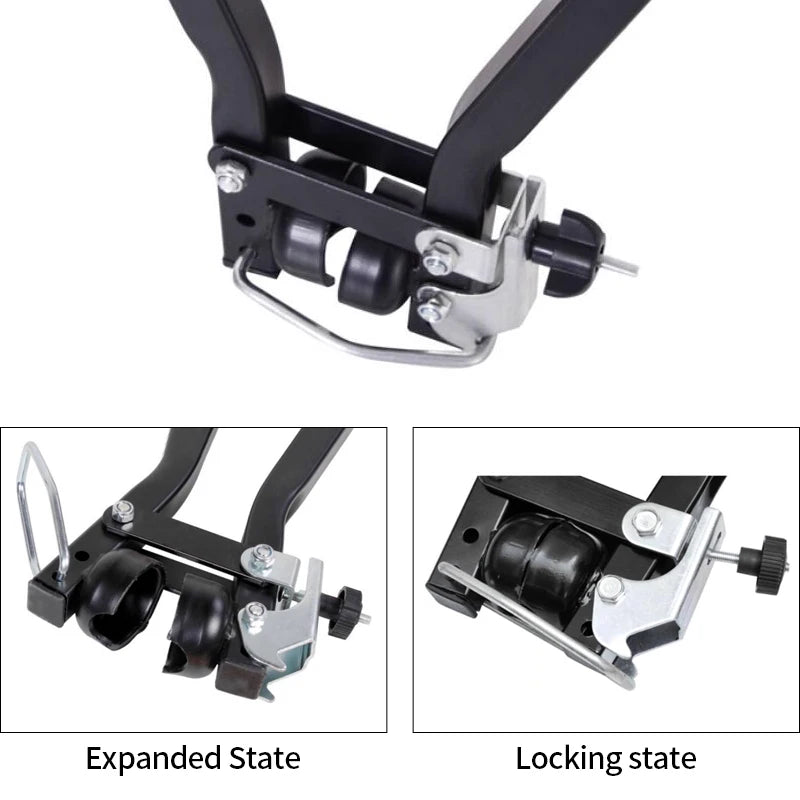 3 Bike Tow Ball Mount Bicycle Carrier Rack for 50mm Trailer Hitch Ball Rear Mount Bike Rack for SUV Car Road Trip Trailer Hitch 4