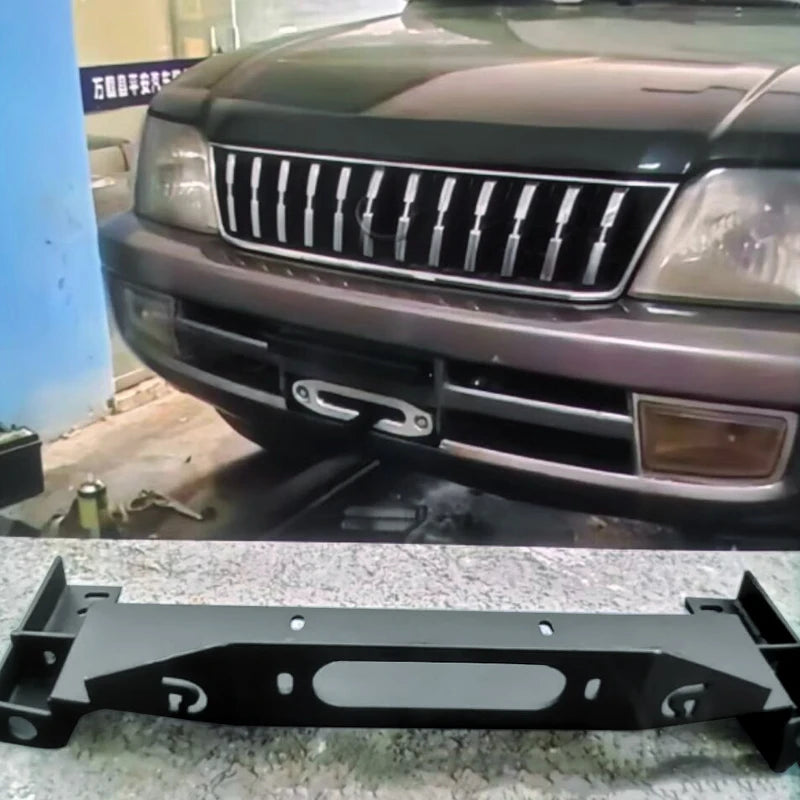 For BAIC Lu Ba Steel Winch Tray Bracket Parts Winch Mounting Rack Holder Trailer Hitch Car Winch Frame Accessories BAW Luba 5