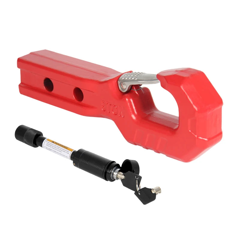17600LBS Trailer Arm of Forging Process Tow Hook Car Accessories Trailer Hitch Suitable for Rear Bumper With 2-inch Receiver 6