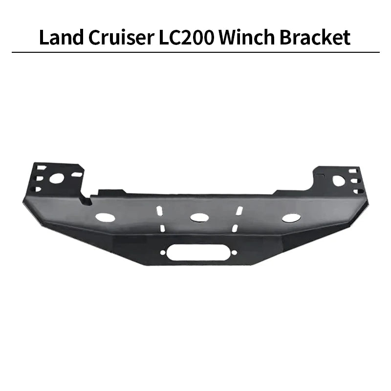 For Toyota Land Cruiser LC200 Steel Winch Tray Bracket Winch Mounting Rack Holder Trailer Hitch Car Winch Cradle Accessories 1