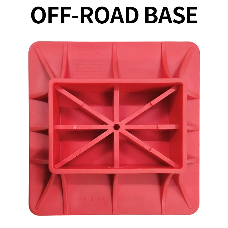 Off-road Base Increase the Contact Area of Jack Square 28X28cm Base Parts Non-slip Sole Trailer Hitch Camping Car Accessories 1