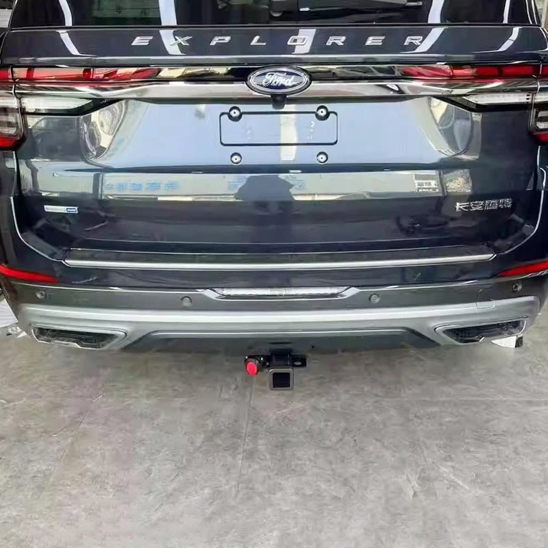 For Ford Explorer Car Trailer Rear Bumper Parts Car Tow bar Towing Hook Vehicle Trailer Hitch Accessories Caravan Coupling 4