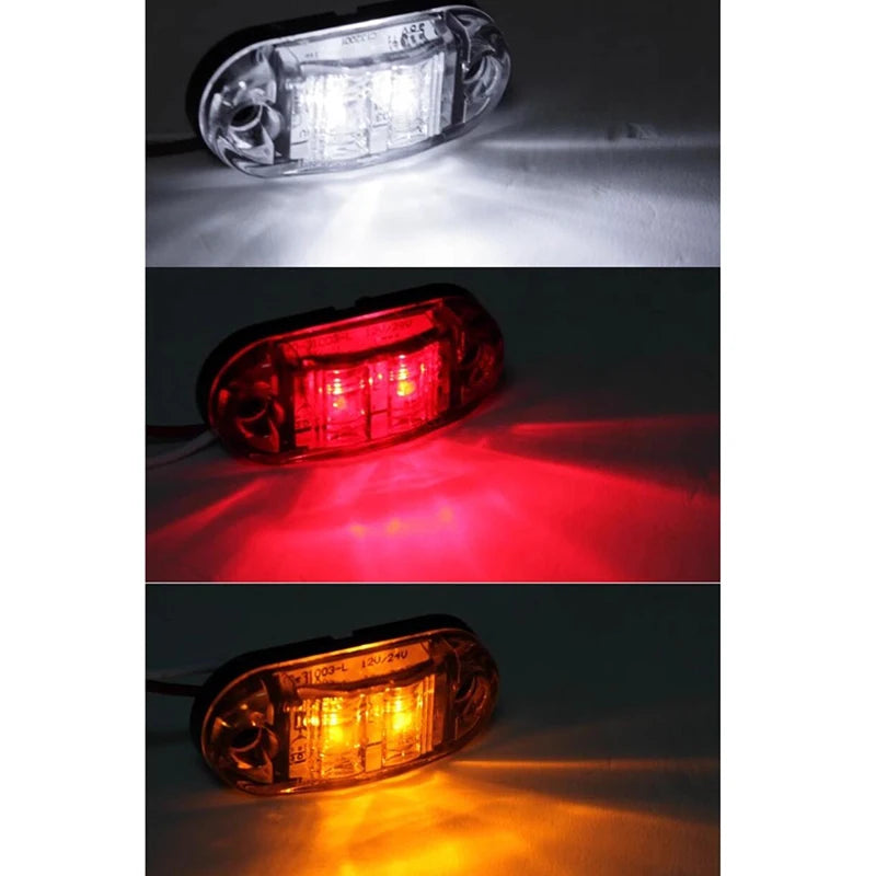 High Quality LED Piranha Truck Edge Lights, LED Truck signal Lights, Trailer Lights Trailer Hitch Modified Accessories 5