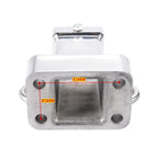 For LAND CRUISER Stainless Steel Square Mouth Base With Modified Towing Hook Trailer Hitch Camp Trailer Car Accessories 5
