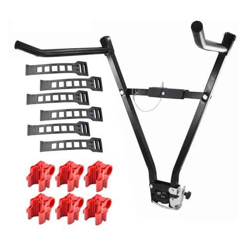 3 Bike Tow Ball Mount Bicycle Carrier Rack for 50mm Trailer Hitch Ball Rear Mount Bike Rack for SUV Car Road Trip Trailer Hitch 2