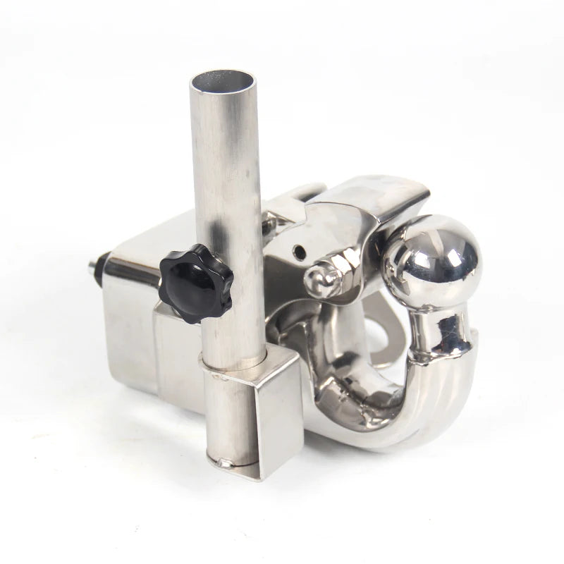 Stainless Steel Flagpole Bracket for Trailers Car Accessories with 45mm Hole Parts &Trailer Hitch Accessories Hook 4