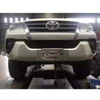 For 2015-2025 Fortuner Front Bumper Winch Tray Bracket Trailer Hitch Winch Mounting Rack Holder Frame Car Cradle Accessories SW4 6
