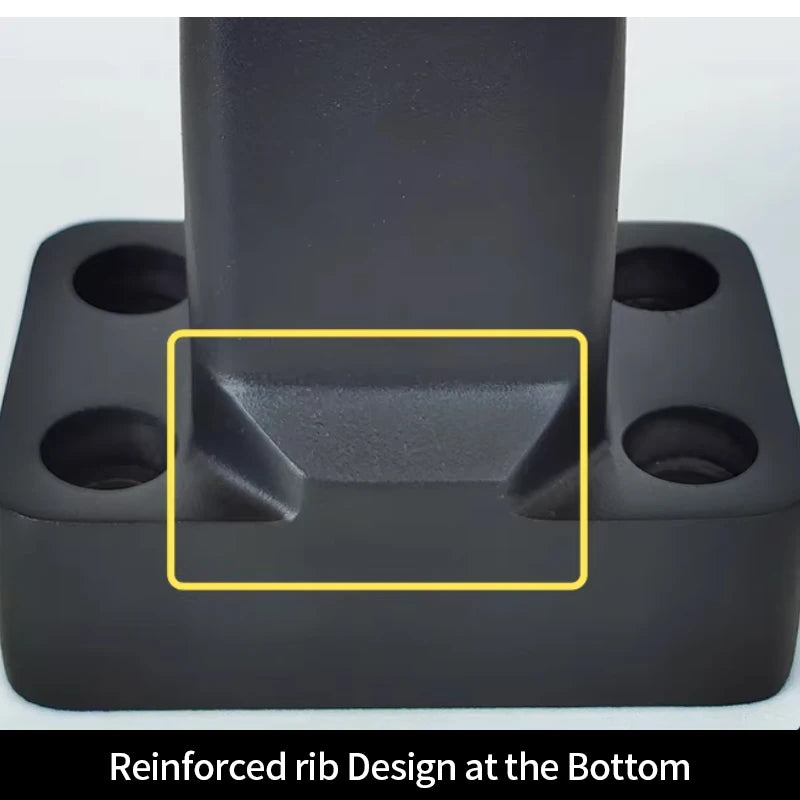 304 Stainless Steel Universal Towing Square Mouth Base with Patent Anti-sway Design Trailer Hitch Offroad Parts Car Accessories 3