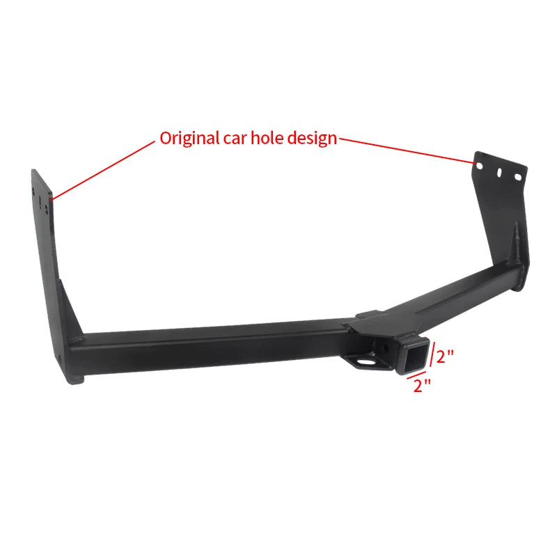 For Great Wall Cannon Pickup Steel Trailer Rear Bumper Parts Car Tow bar Towing Hook Vehicle Trailer Hitch Accessories Caravan 3