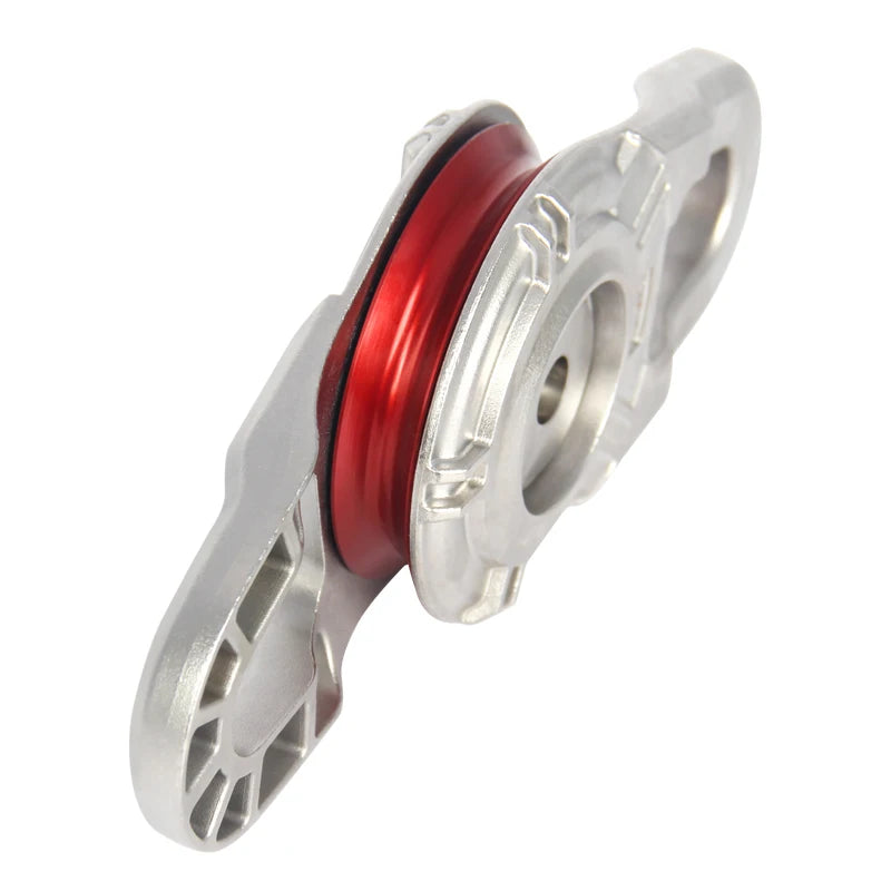 8T Towing Pulley Rope Guide Pulley for ATV/ AUV Winch Accessories 4x4 Off-Road Trailer Hitch Car Recovery 17600 Lbs Snatch Block 5