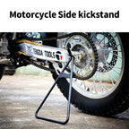 Motorcycle Kickstand Side Stand Universal Metal Side Support Bracket Anti-slip Parking Stand Replacement Parts for Motorbike 2