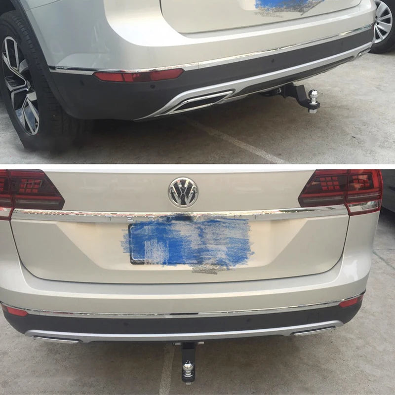 For Volkswagen Teramont Trailer Steel Rear Bumper Parts VW Car Tow bar Towing Hook Vehicle Trailer Hitch Accessories Caravan 6