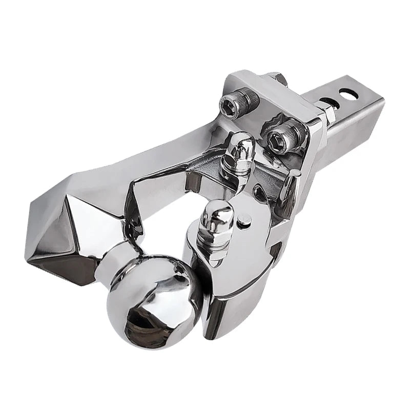 Stainless Steel Trailer Hook Match 2inch Receiver of Rear Bumper Off-road Refit Parts Trailer Hitch Arm Camping Car Accessories 3