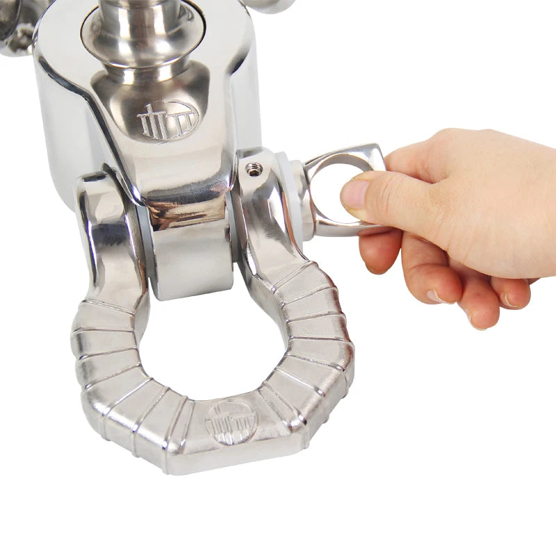 LX570 Hitch Off-Road Modification Towing Hook With Shackle Connection Drag Car Trailer Hitch Camp Trailer Car Accessories 4