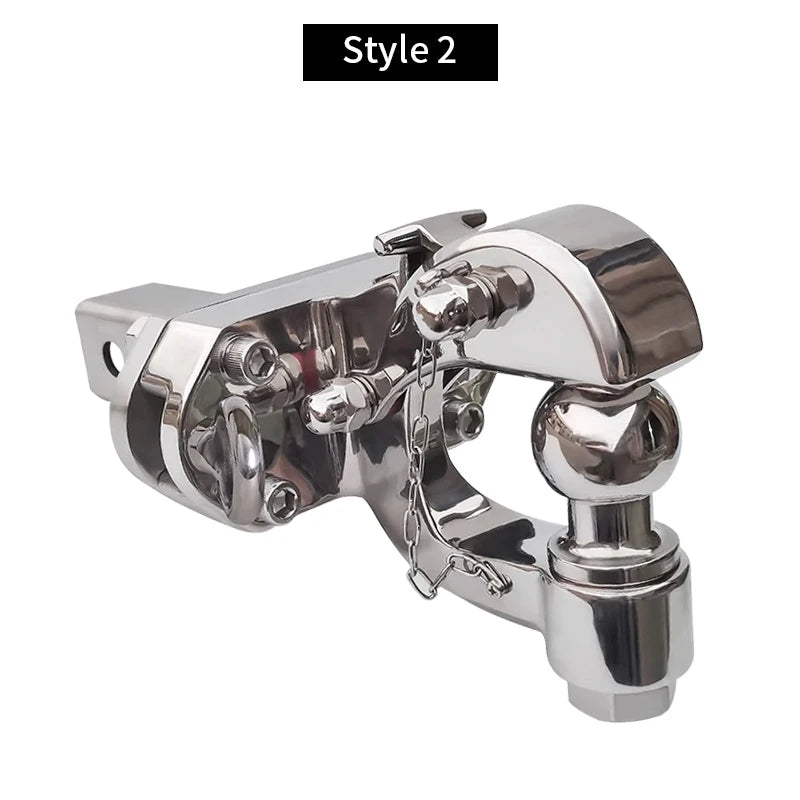 304 Stainless Steel More Style Towing Arm for Rear Bumper 2inch Receiver Trailer Hitch Offroad Refit Parts Car Accessories 3