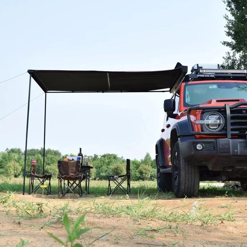 Car Side Tent, Outdoor Camping, Sun protection and Rain Proof Tent Trailer Parts & Accessories 6
