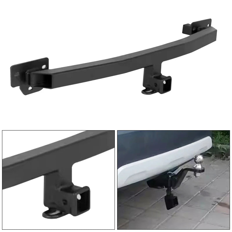 For Toyota Corolla Cross Steel Trailer Rear Bumper Car Tow bar Towing Hook Vehicle Trailer Hitch Accessories Coupling Device 2