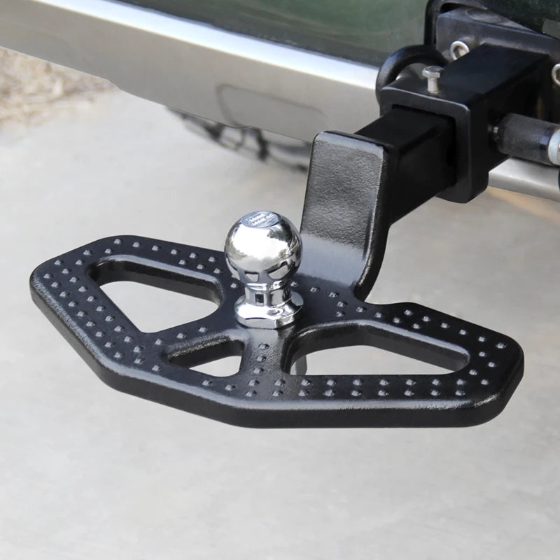 2inch Receiver for Rear Bumper Trailer Hitch Foot Pedal with 50mm Ball Tow Hook Refit Parts Off-road Car Accessories 5