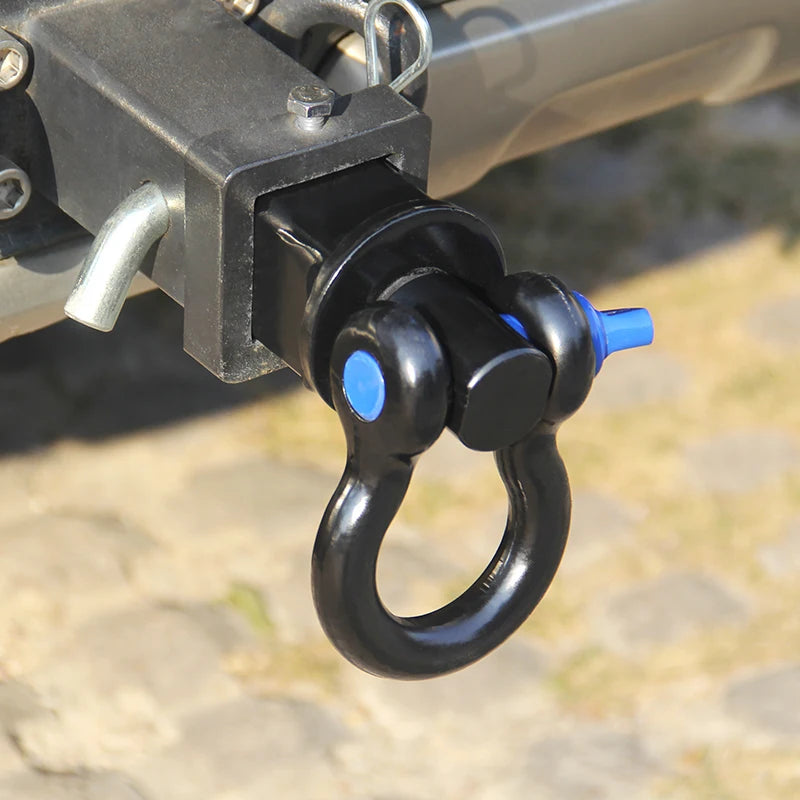 10000LBS Trailer Hitch With 3/4 Rotatable Shackle Arm for 2inch Receiver Car Rear Bumper Pintle Tow Hook Off-road Accessories 6