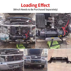 For Mitsubishi Pajero V73 V93 V97 Front Bumper Steel Winch Tray Bracket Winch Frame OEM Refit Parts Trailer Hitch Accessories 5