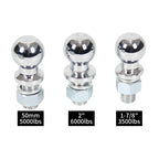 New Solid 50mm High-Strength Steel Trailer Ball Joint Device Trailer Coupling Ball Parts Trailer Hitch Camp Trailer Accessories 6