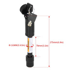 New Heavy Duty Steel Hitch Receiver Lock Pin Anti-Theft Trailer Towing Accessory Black Color Trailer Hitch Parts for 2