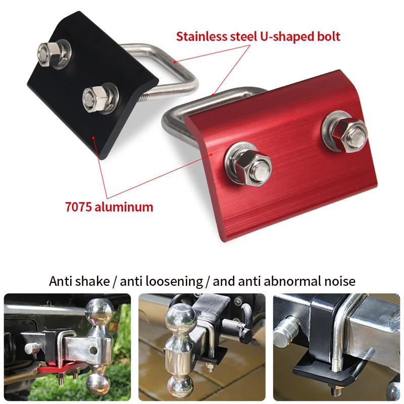Factory Direct Aluminum Alloy Tow Hook Arm Anti-Loose Device Trailer Pocket Connection Trailer Hitch Camp Trailer Accessories 2