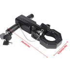 New High Quality 40CR Steel U-Shaped Shackle Trailer Hitch Off-road Refit Tow Hook Parts Load 15ton Fit 2-inch Receiver 2