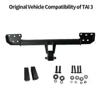 For BYD Equation Leopard Tai 3 Steel Trailer Rear Bumper Parts Car Tow bar Towing Hook Vehicle Trailer Hitch Accessories Caravan 3