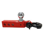 New High Quality Aluminum Alloy Trailer Hook U-shackle Steel 50mm Ball Hitch Off-road Refit Parts Tow Hook Accessories 10000lbs 6
